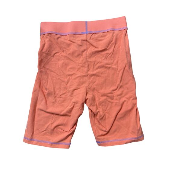 Adidas Women's 7 inch Bike Shorts Peach Orange Active Size Extra Small XS New - Picture 2 of 6